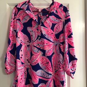 Small Everglades top in Royal Purple Wild child